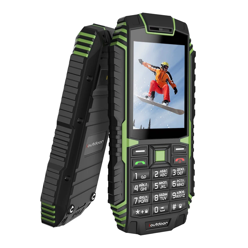 Ioutside T1 IP68 водостойкий ударопрочный пылезащитный 2G Dual Sim фонарик русская