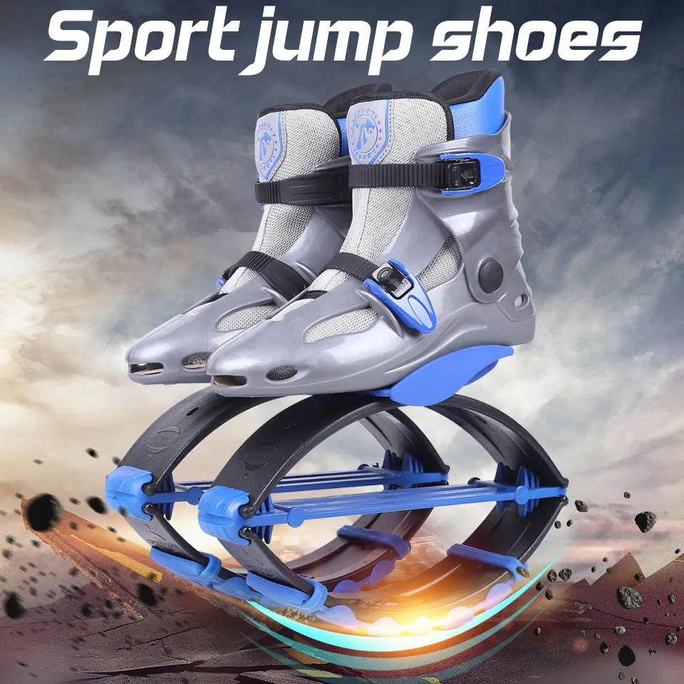 Кроссовки для фитнеса серые синие размер 17/18|toning shoes|kangaroo jumping shoesjumping shoes |