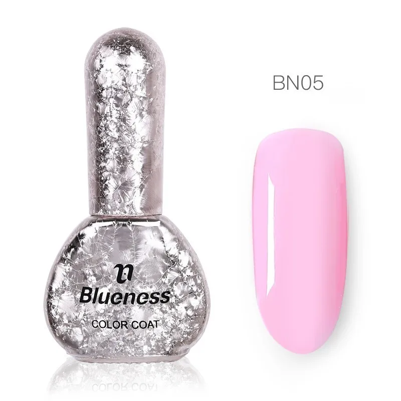 BN05 Blueness 6 мл Гель-лак для ногтей розовая серия 12 чистый цвет долговечный замачиваемый лак для ногтей полигель для ногтей художественные талисманы - Цвет: BN05