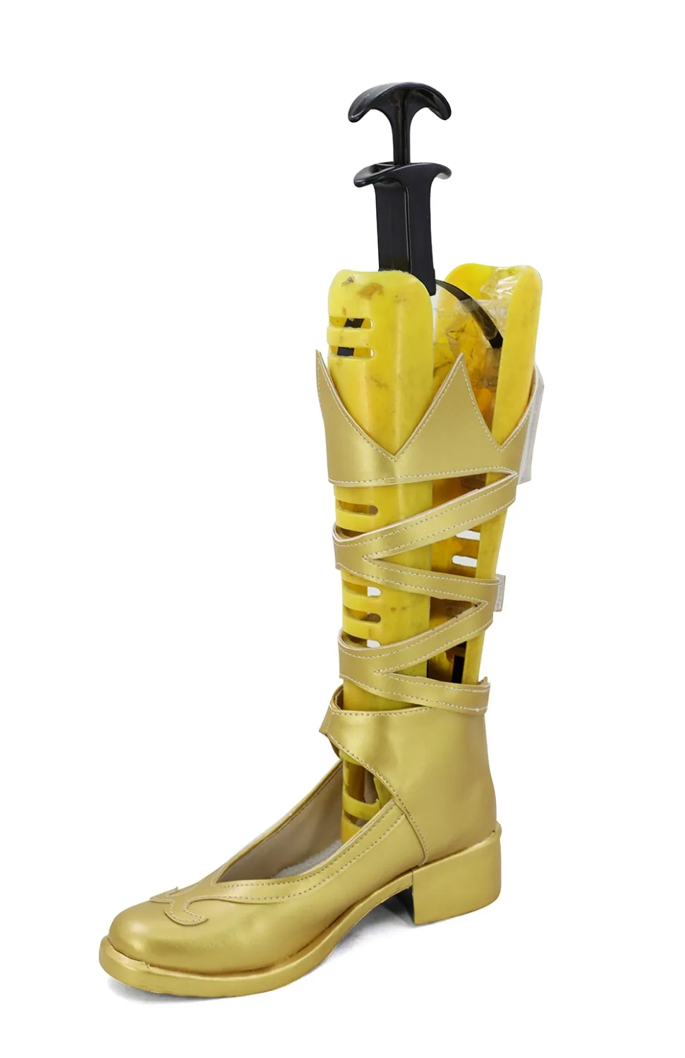 Love Live Sunshine Ruby Kurosawa Cosplay Boots Golden Shoes Custom Made | Тематическая одежда и униформа