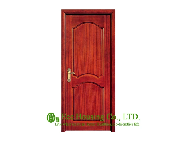 

40mm thickness Timber veneer door for apartment, Swing type door, inward & outward opening entry door, MDF Timber door