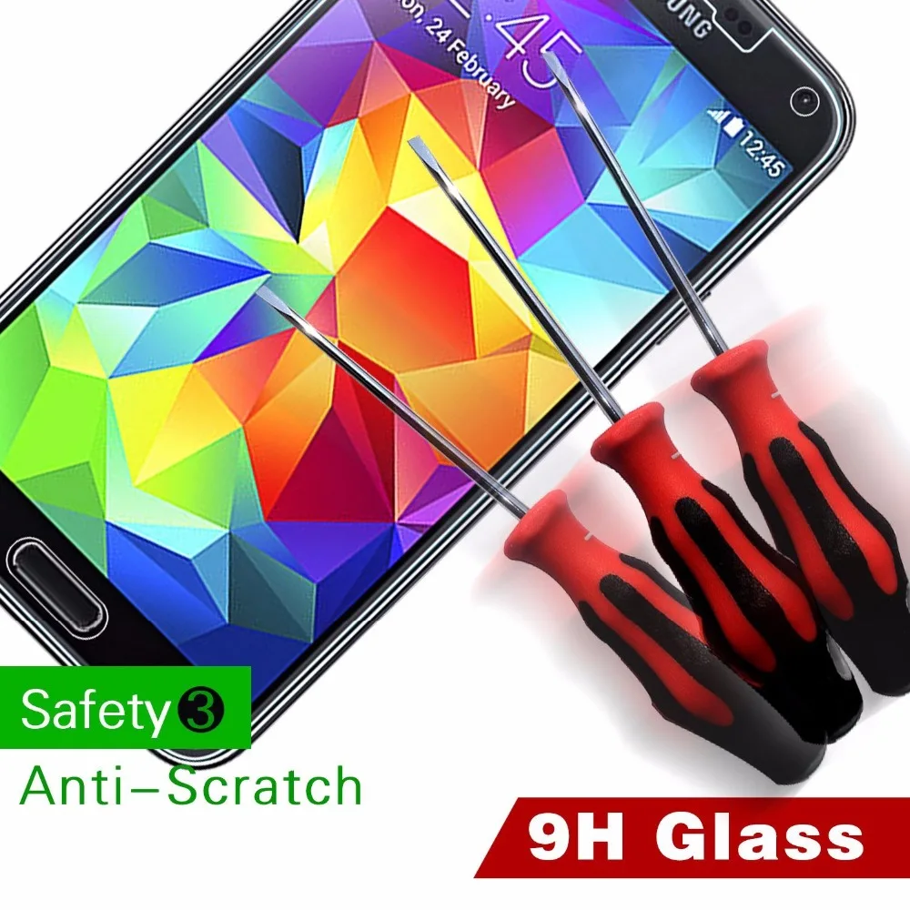 Закаленное стекло для защиты экрана Samsung Galaxy S2 Plus S3 DUOS S4 S5 S6 J2 Prime J1 J3 J5 J7 2016 Neo J701F/DS