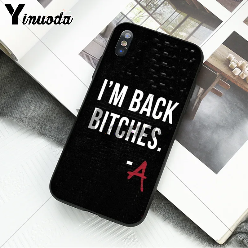 11pro MAX pretty little liars красочные милые аксессуары для телефонов Чехол iPhone X XS 6 6s 7 7plus 8