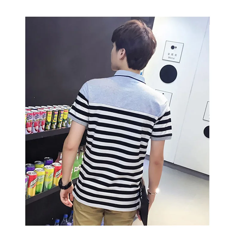 Uniqstore новые летние Для Мужчин's Мужские Поло рубашка мужчин хлопок короткий
