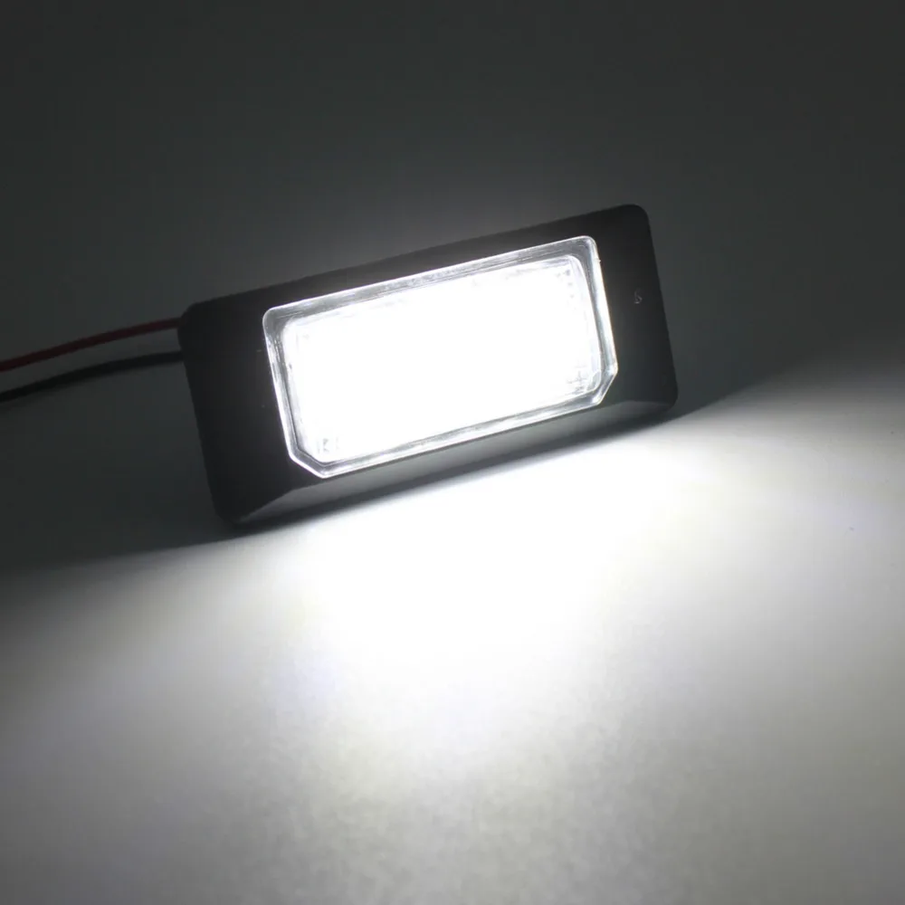 2 шт. 18SMD светодиодный светильник номерного знака Canbus без ошибок для VW Golf Plus VI
