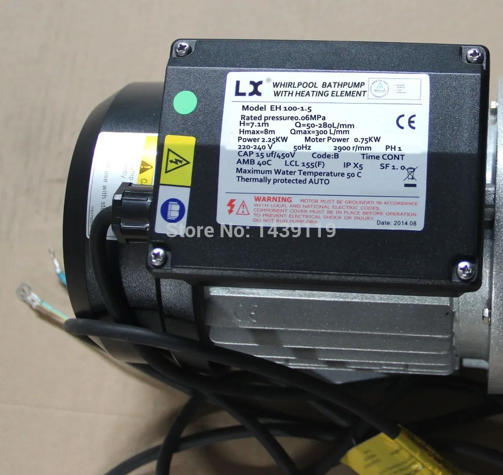 EH 1.0HP Отопление для спа насоса с 1 5 кВт нагреватель джакузи бассейнов и может