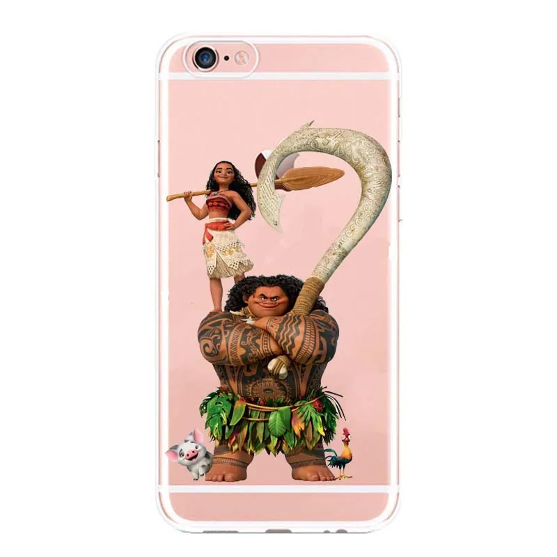 Моана ваялики чехол для телефона iPhone7 7 plus 5 5S se 6 Plus прекрасные большие глаза