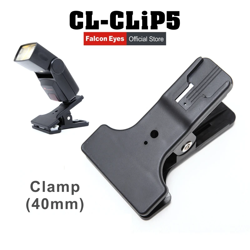 Фотография Falcon Eyes CL-CLiP5 многофункциональный зажим держатель для камеры вспышки