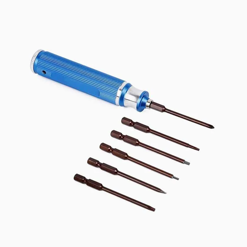 DIY 6 в 1 точность Hex Torx Филлипс крестовая отвертка Биты многофункциональный RC инструмент Наборы для DJI Phantom 3 4 Drone Quadcopter