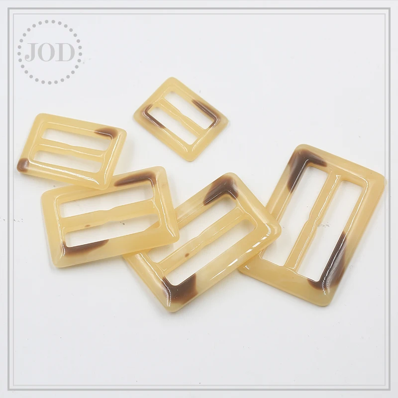 

Button 25/30/40/45/50mm Buckle for Clothes Scarf Adjust Buckle T-shirt Garment Accessories Knot Tri-glides Wire-formed Strap JOD