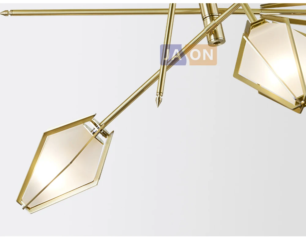 led e27 Постмодерн Железные Стекло золотой черный Светодиодные Лампы.Светодиодные Светильники Люстры Подвесные.Светильники ПодвесныеСветильники.Светильник Подвесной Светильник.Освещение Для Столовой,Фойе и Спальни