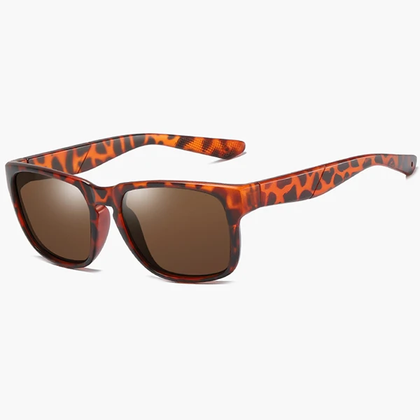 leopard Новинка, модные поляризационные мужские и женские очки, крутые солнцезащитные очки, Ретро стиль, Ретро стиль, oculos gafas de sol для мужчин и женщин - Цвет линз: leopard