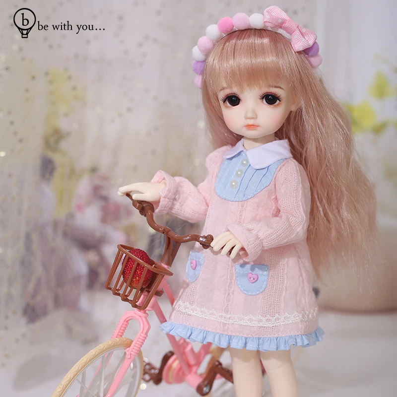 BJD Девочка Малыш 1/6 yosd капуста милая кукла быть с вами Маленькая девочка