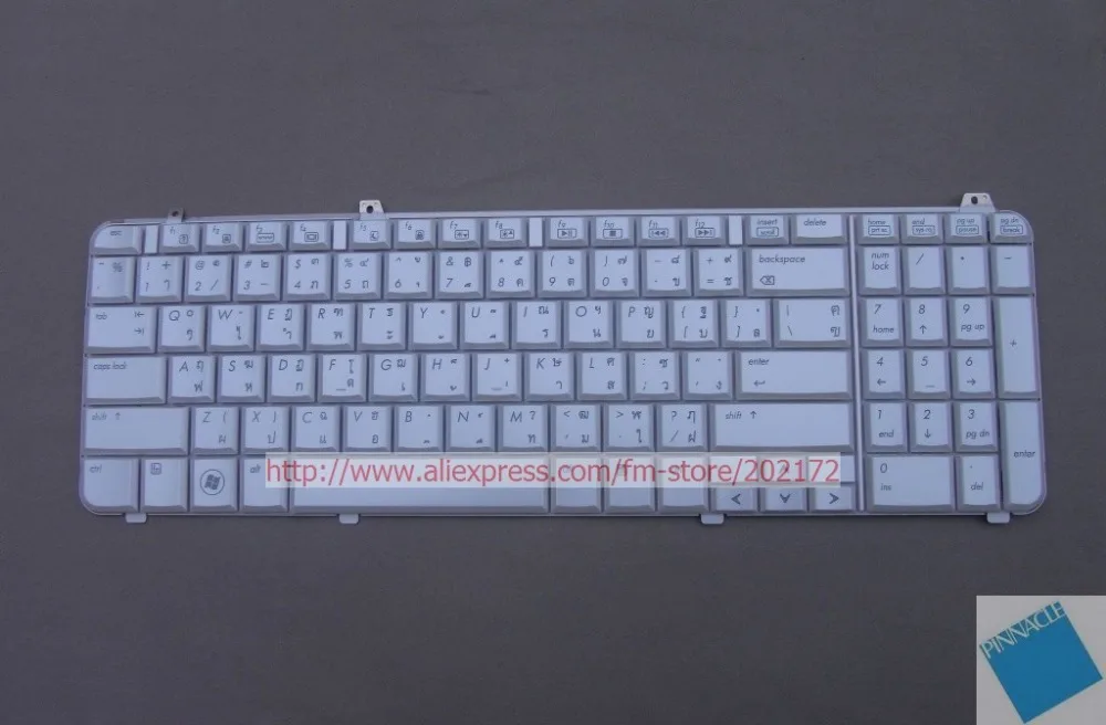 Совершенно новая белая клавиатура для ноутбука 517863 281 573047 серии HP Pavilion DV6 (Таиланд)