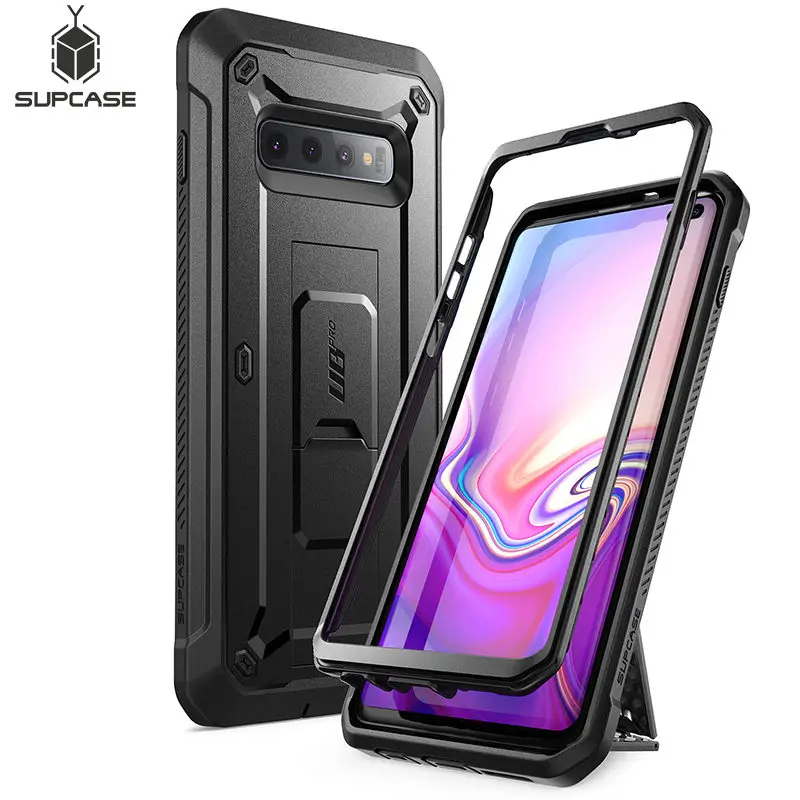Чехол-Кобура SUPCASE UB Pro для Samsung Galaxy S10 Plus 6 4 дюйма прочный чехол с подставкой без