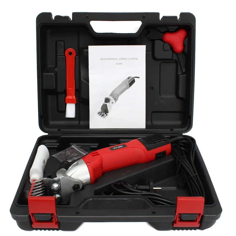 

500W Electric Sheep Shearing Clipper Scissors Shears Cutter Goat Hair Removal Trimmer Dogs Scissors 13 Teeth Blade 6 L