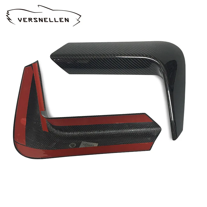 Автомобильный Стайлинг сухое углеродное волокно M представление задние Canards