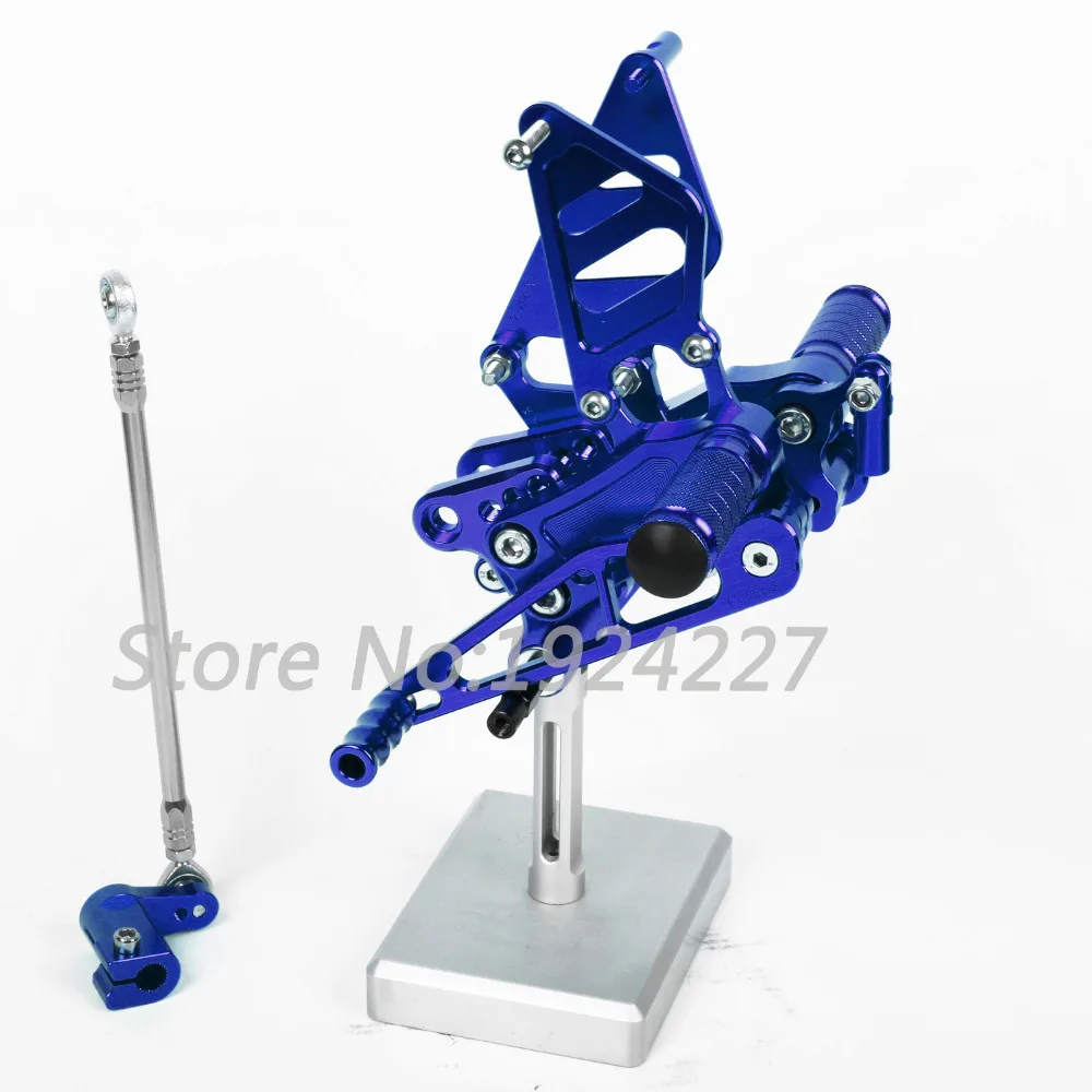 CNC Алюминиевые Подножки Rearsets задние наборы тормозной сдвиг для Honda NSR250 PGM2/3/4 MC28 1994