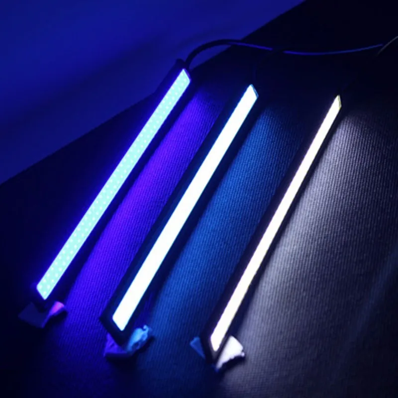 2 pz белый синий 14 см 17 cob 60 led двухрядная светодиодная автомобильная лампа ток