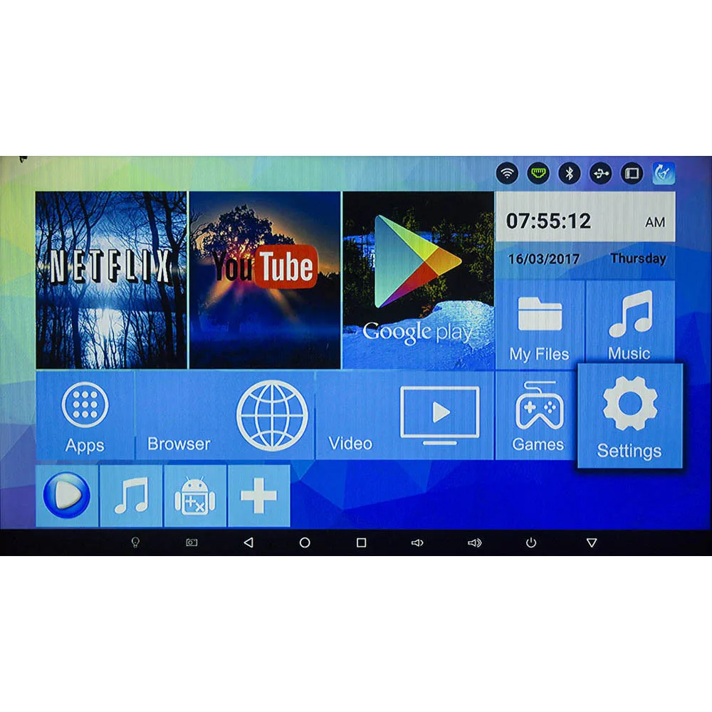 H96 Pro+ Android 7.1 Smart TV Box 3GB/32GB 2GB/16GB Amlogic S912 2.4G/5.8G WiFi H.265 BT4.1 KD16.1 4K Media player Pro Plus | Электроника