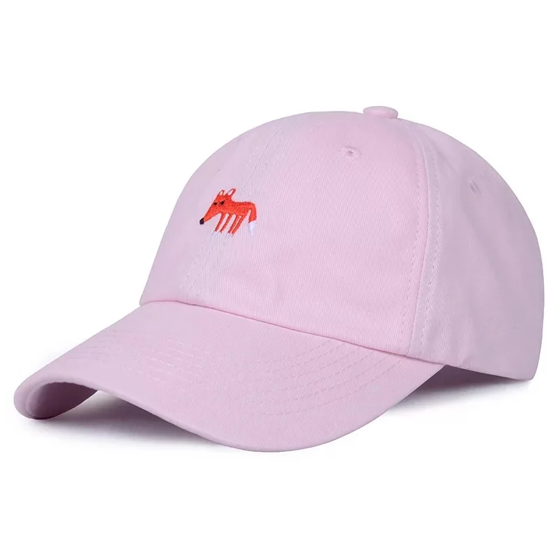 LUOAI New Fox Fashion Men's and Women's Baseball Cap Spring Summer Ms. Sun Hat Solid Snapback Wholesale Daddy | Аксессуары для