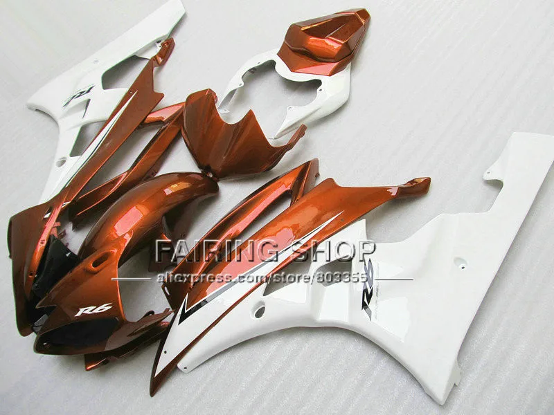 Комплекты обтекателей для мотоциклов West черно белые на заказ YAMAHA YZFR6 2006 2007