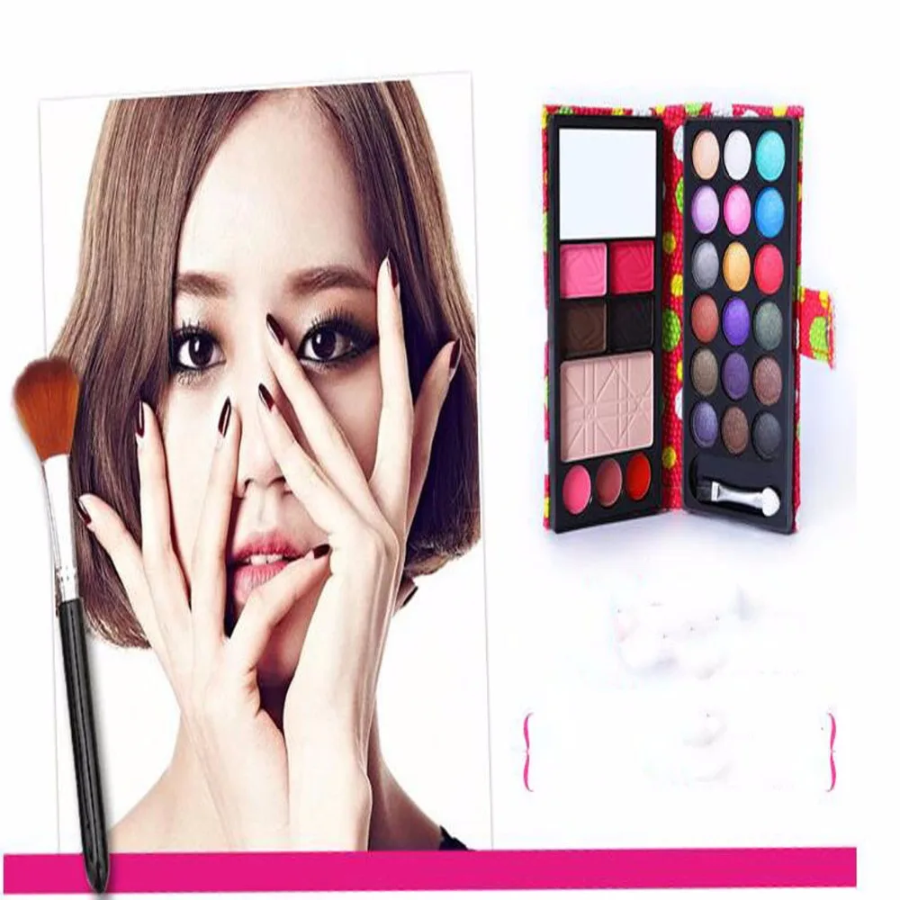 26 Цвета тени для век Палитры Glamorous Смоки Тени Shimmer Профессиональный Макияж