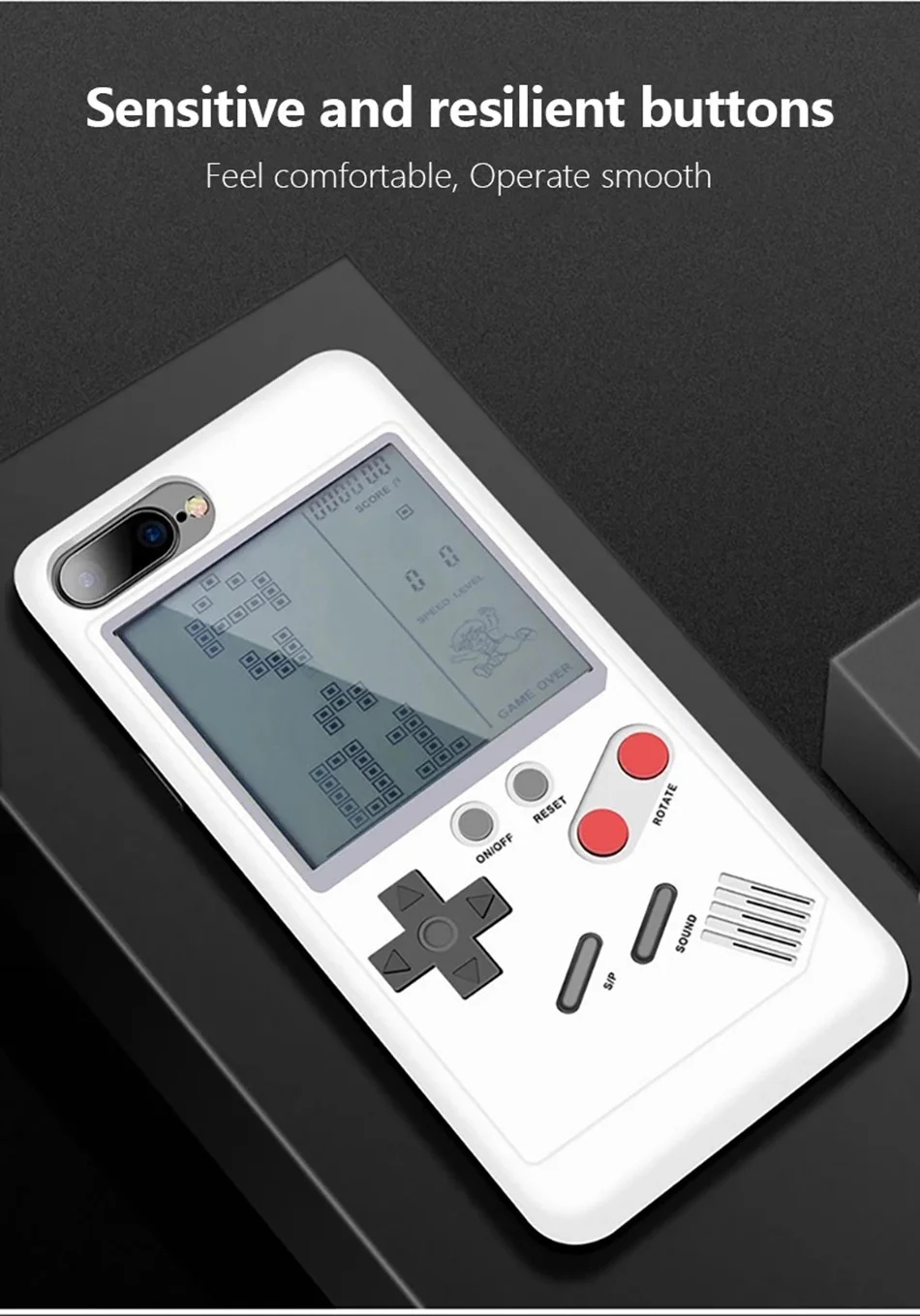 Для iphone 11 чехол tetris Ретро Gameboy Tetris чехол для телефона s для iphone 6 6s 7 8 Plus 11 Pro X XS XR Max Blokus чехол для игровой консоли