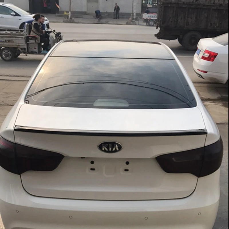 Используется для Kia RIO K2 спойлер 2013 2015 высокого качества ABS Материал заднее крыло