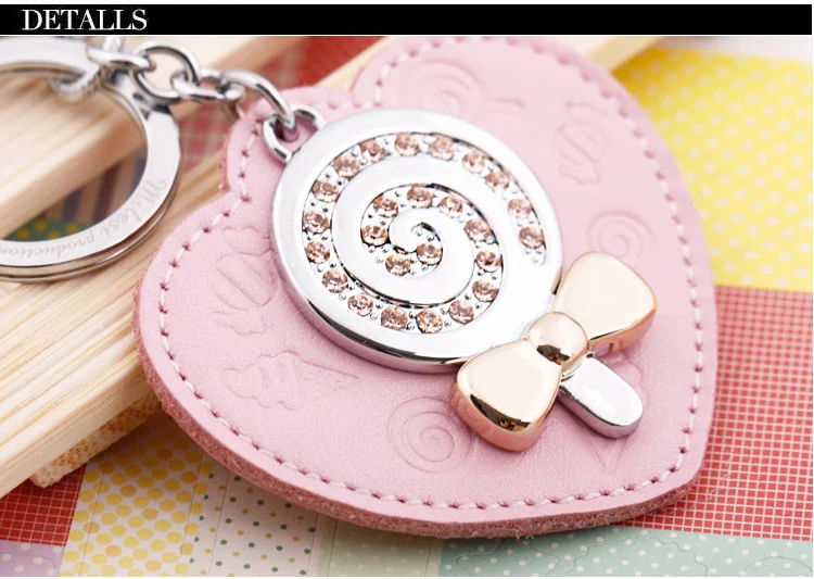 Milesi, женский кожаный брелок, подвеска в форме сердца, автомобильный брелок, дизайн, стразы, сумка Trikent Lover, новинка, подарок D0035