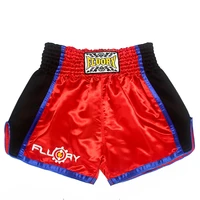 new design flight gear embroidery muay thai shorts for men and women