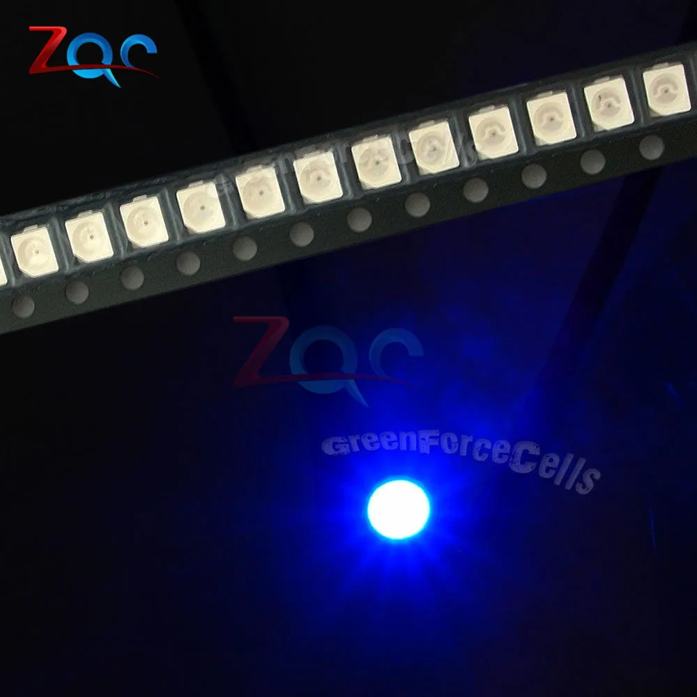 100 шт. 3528 белый желтый синий супер яркий светодиодный Диод 1210 SMD 20 мА|smt led|smt smdsmt 2 |