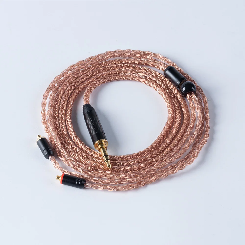 Импортный однокристаллический медный кабель hifiears 16 ядер 2 5/3 5/4 4 мм с MMCX/2