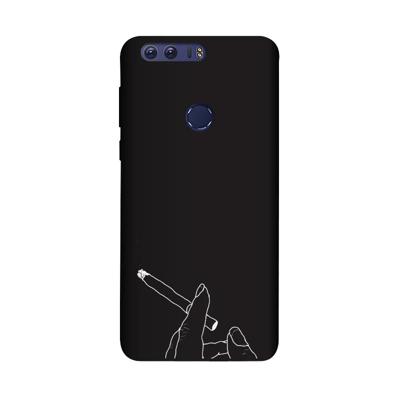 Мягкий силиконовый чехол из ТПУ для Huawei Honor 8 5 2 FRD L09 дюйма матовый с рисунком