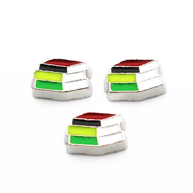 Оптовая продажа 10 шт./лот подвески для книг живые стеклянные медальоны с памятью