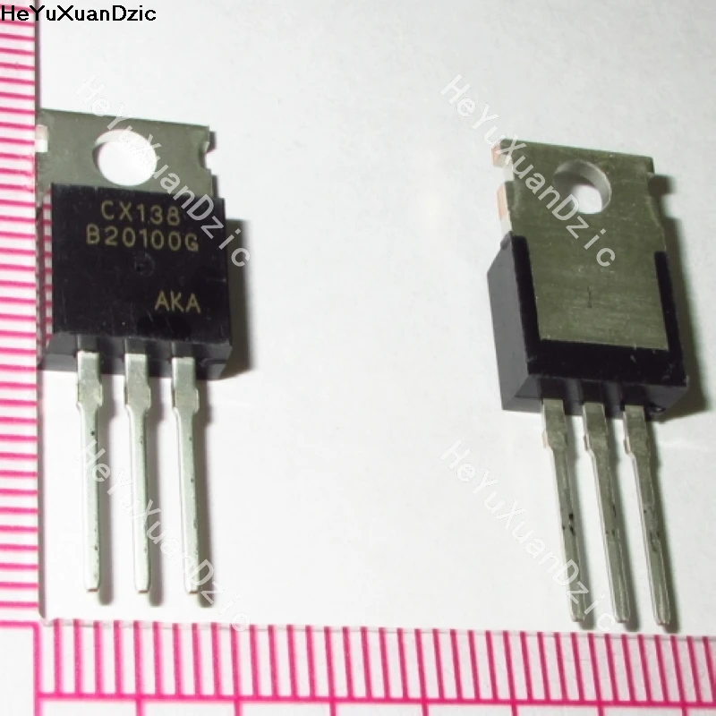 10 шт./лот MBR20100CTG MBR20100 B20100G MBR20100G B20100 диоды и выпрямители Schottky 20A 100V TO 220 новый