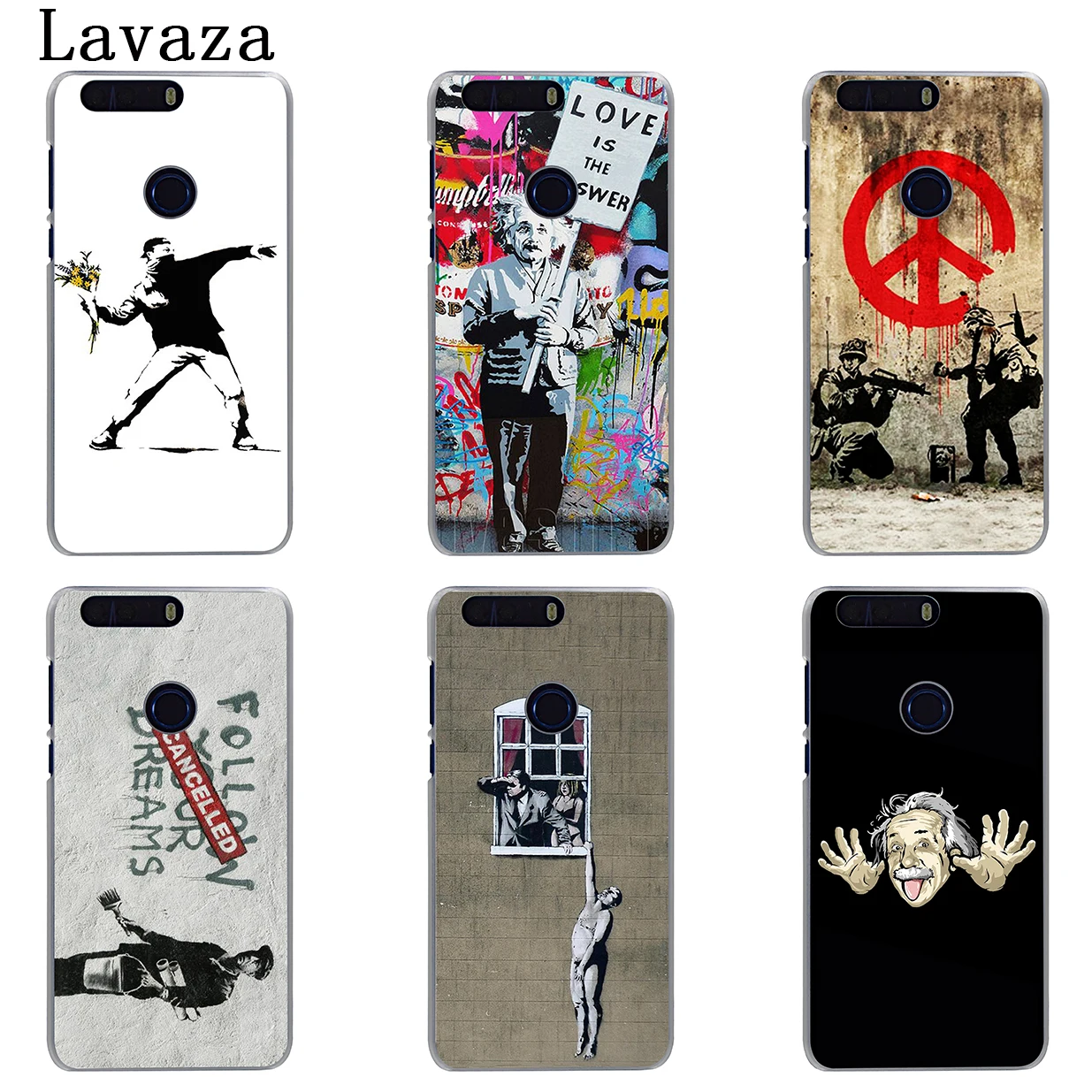 Жесткий чехол Lavaza Бэнкси &quotАльберт&quot banksy palestine для Huawei Y9 Y7 Prime 2018 2019 Honor 20 10 8 8A 8X9X9