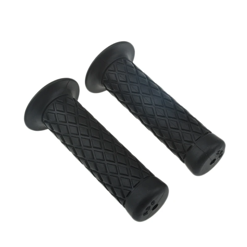 Универсальные черные мотоциклетные алмазные ручки 7/8 дюйма 22 мм для Harley Honda Suzuki