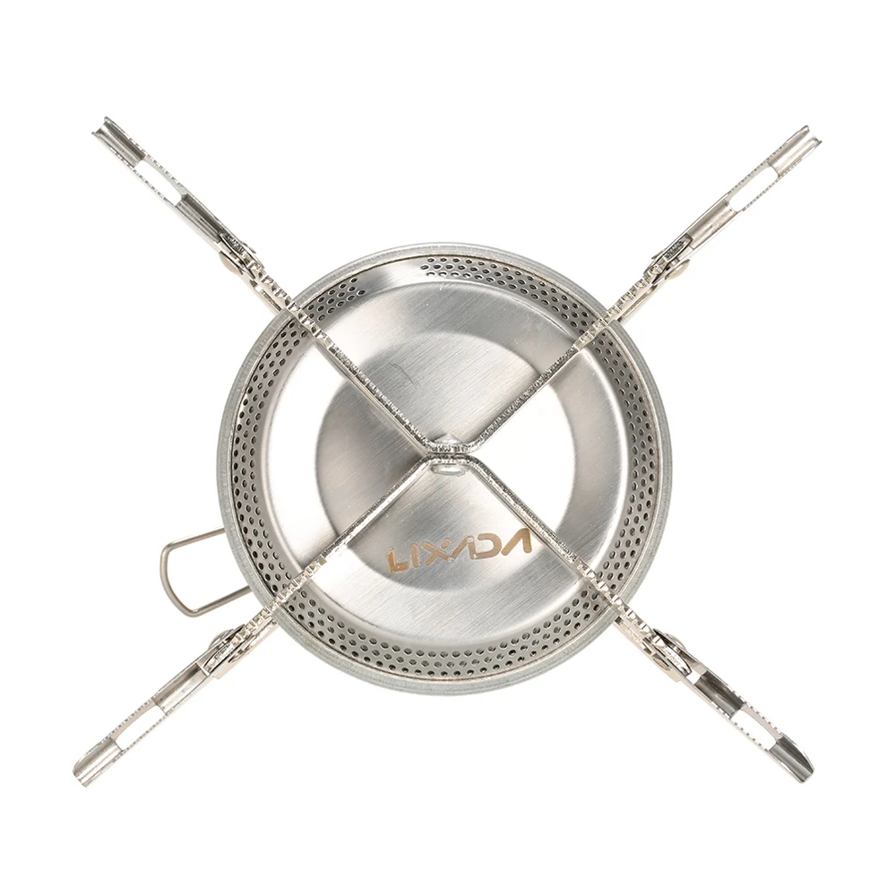 Lixada портативная Сверхлегкая газовая плита для кемпинга пешего туризма пикника