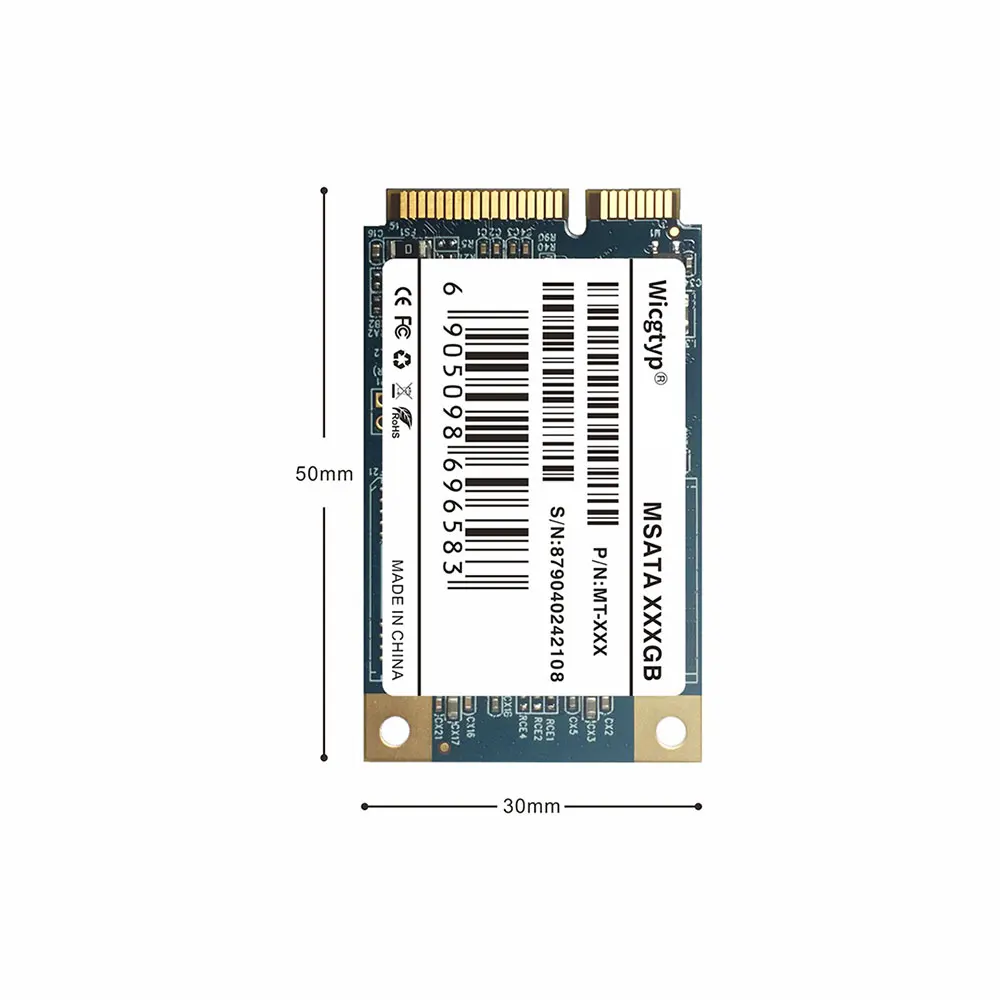 MSATA SSD 64 Гб 128 ГБ 256 512 ТБ HDD Внутренний твердотельный жесткий диск для ноутбука HP
