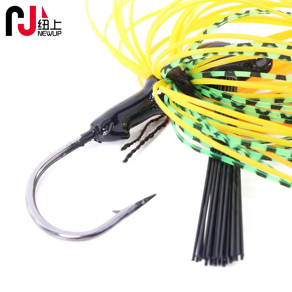 NEWUP 1 шт. 10 г свинцовый крючок buzz spinnerbait Isca искусственная приманка для джиггинга