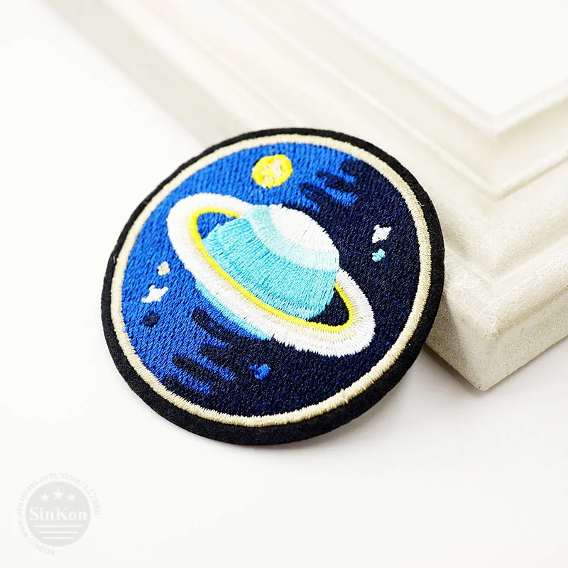 Нашивка Вселенная планеты (Размер: 6 2 см) декоративная нашивка сделай сам для