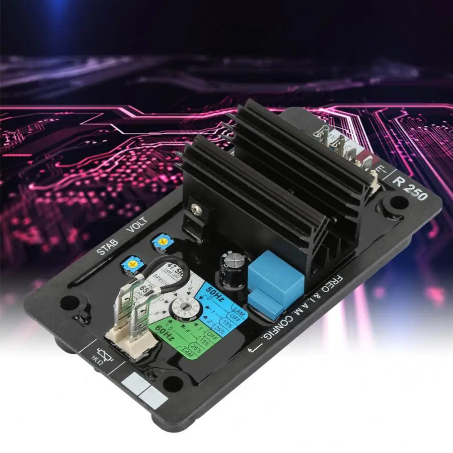 Автоматический регулятор напряжения R250 AVR бесщеточная Система поколения