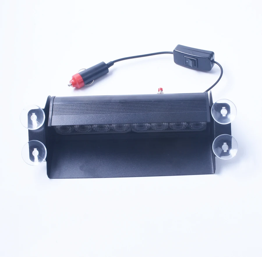 Новый автомобиль укладка 8 светодиодный красный/синий полицейский стробоскоп