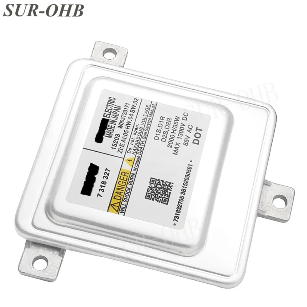 3 серии E90 7318327 HID фары D1S Электрический W003T23171 ксеноновый контроль 7237644 балласт для