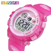 panars colorful night optoelectronic watch kids boys watches waterproof girl gift japan imported battery silicone strap