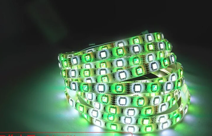 Светодиодная лента SMD5050 RGBW/RGBWW 100 м/лот не водонепроницаемая RGB + теплый белый/белый