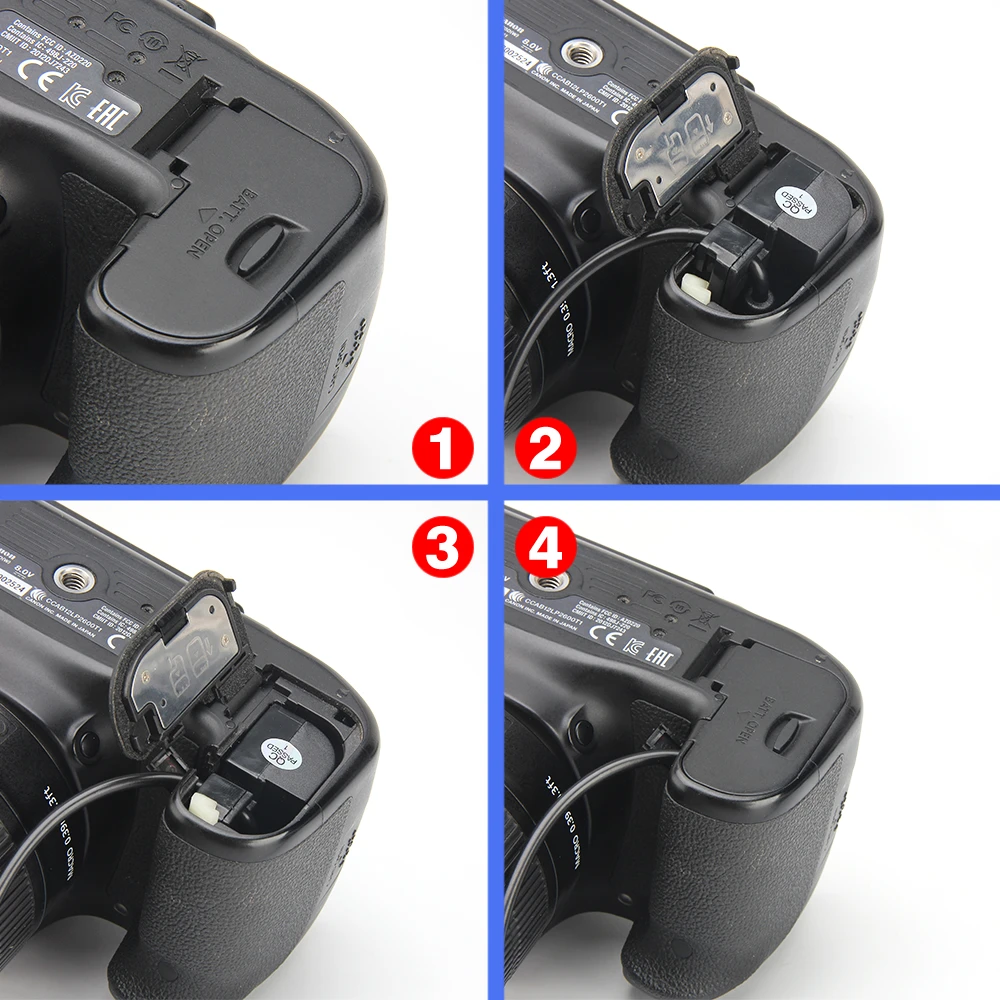 5V Power Supply USB LP-E6 Dummy Battery ACK-E6 DR-E6 Power Adapter for Canon EOS 5D Mark II III 5D2 5D3 6D 7D 60D 60D 70D 80D