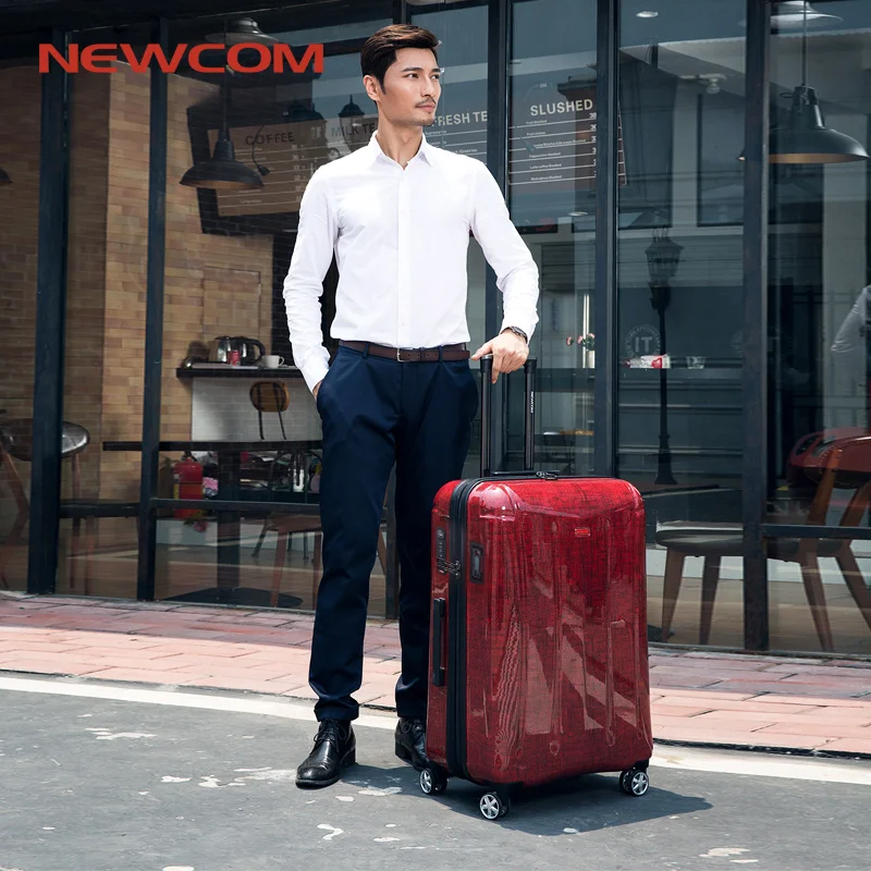 NEWCOM 100% PC чемодан для путешествий Жесткий Чехол бизнеса и поездки с системой I weight