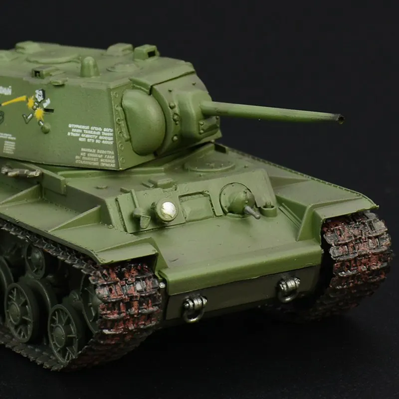 Предварительно построенный 1/72 масштаб Kliment Voroshilov KV-1 Второй мировой войны Советская Тяжелая танк хобби Коллекционная готовая пластиковая модель